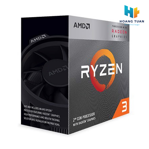 CPU AMD Ryzen 3 3200G 3.6GHz boost 4.0GHz 4 nhân 4 luồng