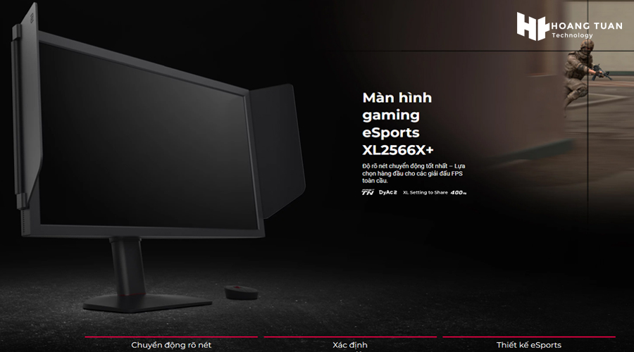 Màn hình gaming BenQ ZOWIE XL2566X+ 400Hz sắp được ra mắt tại Việt Nam