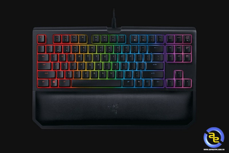 Bàn phím cơ Razer Blackwidow Tournament Edition Chroma V2 Orange switch