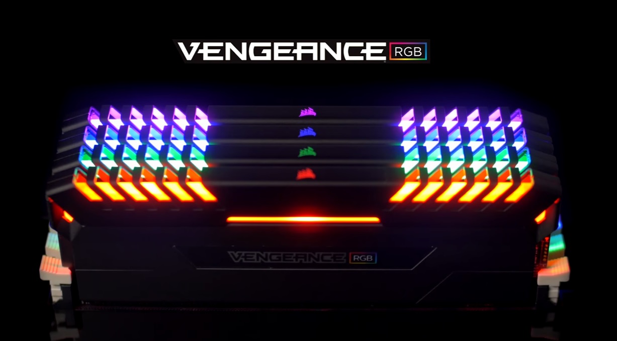 Ram Corsair Vengeance RGB (2x8GB ) DDR4 16G bus 2666 C16 - CMR16GX4M2A2666C16