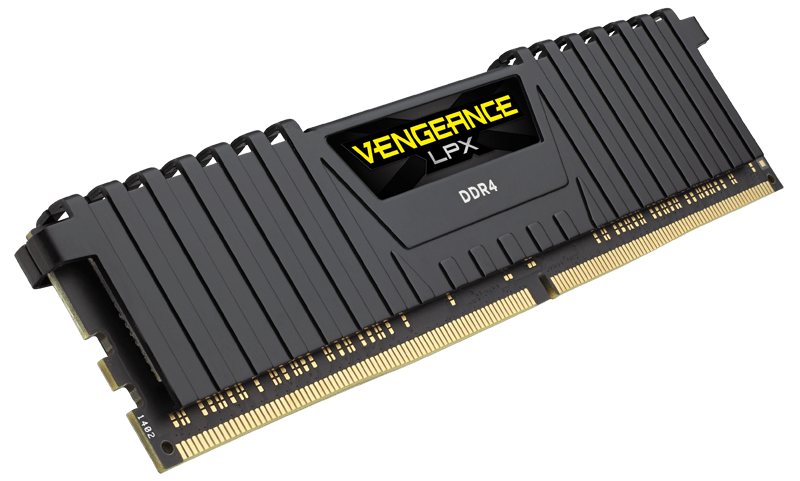 Ram Corsair Vengeance LPX 8GB (2x4GB) DDR4 DRAM 2400MHz C14 (CMK8GX4M2A2400C14)