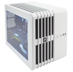 Corsair Carbide Series® Air 240 Arctic White High Airflow MicroATX and Mini-ITX PC Case