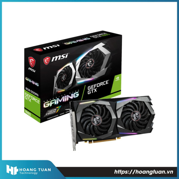 VGA MSI GeForce GTX 1660 Gaming X 6G