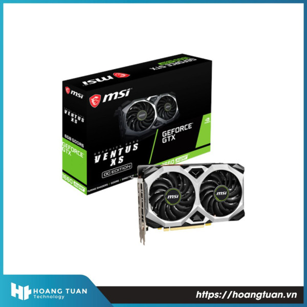 VGA MSI GeForce GTX 1660 Ventus XS 6G OC
