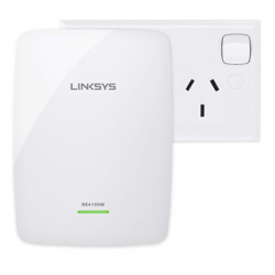 LINKSYS RE4100W WIFI RANGE EXTENDER,N600