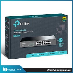 Bộ chia tín hiệu 16 cổng Gigabit Desktop/Rackmount TL-SG1016D