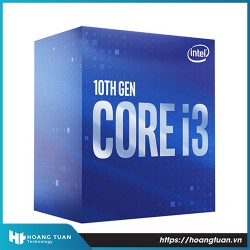 CPU Intel Core i3-10100 (3.6GHz turbo up to 4.3Ghz, 4 nhân 8 luồng, 6MB Cache, 65W) - Socket Intel LGA 1200