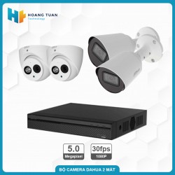 Trọn bộ Camera DAHUA 4 mắt HAC-HDW1500EMP-A