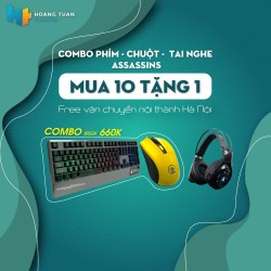 Combo Phím Chuột Tai Nghe Assassins