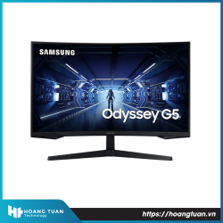 Màn hình LCD 32'' Samsung Odyssey G5 LC32G55TQWEXXV WQHD 2K 144Hz 1ms HDR10 Freesync Cong
