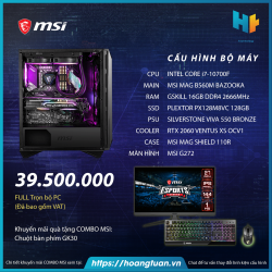 Bộ máy tính lắp sẵn HT-MSI 10700