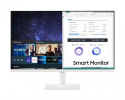 Màn hình thông minh Samsung LS32AM501NEXXV 31.5Inch /Full HD/60Hz /VA/Tích hợp loa (màu trắng)