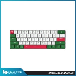 Bàn phím cơ DareU EK861 Green White Bluetooth Red switch