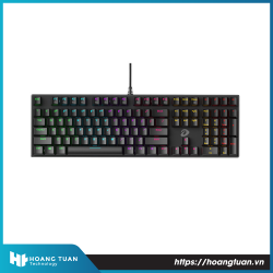 Bàn phím cơ Gaming DAREU EK810 – Black (MULTI-LED, Blue/ Brown/ Red D switch)