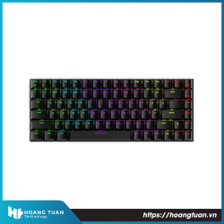 Bàn phím cơ Gaming DAREU EK884 84KEY (RGB, Blue/ Brown/ Red D switch)
