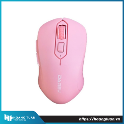 Chuột không dây Dareu LM115B Silent - Hồng