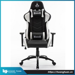 WARRIOR GAMING CHAIR - Raider Series - WGC206- Black White