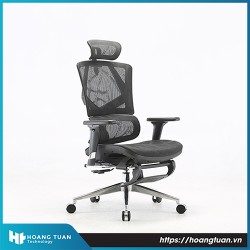 Ghế văn phòng công thái học Sihoo M90B Black kê chân