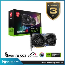 Card màn hình MSI GeForce RTX 4060ti Gaming X 8GB