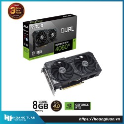 Card màn hình Asus Dual Geforce RTX 4060 Ti 8GB