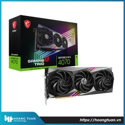 Card màn hình MSI Geforce RTX 4070 Gaming X TRIO 12GB