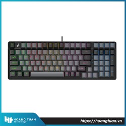 Bàn phím cơ quang Edra EK3898X - Beta Black Grey