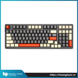 Bàn phím cơ gaming Edra EK398L Beta White Grey