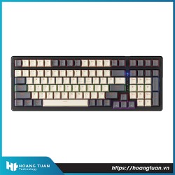 Bàn phím cơ NEWMEN GM328 White Grey Red switch