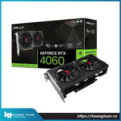 VGA PNY GeForce RTX 4060 8GB XLR8 Gaming VERTO Dual Fan 