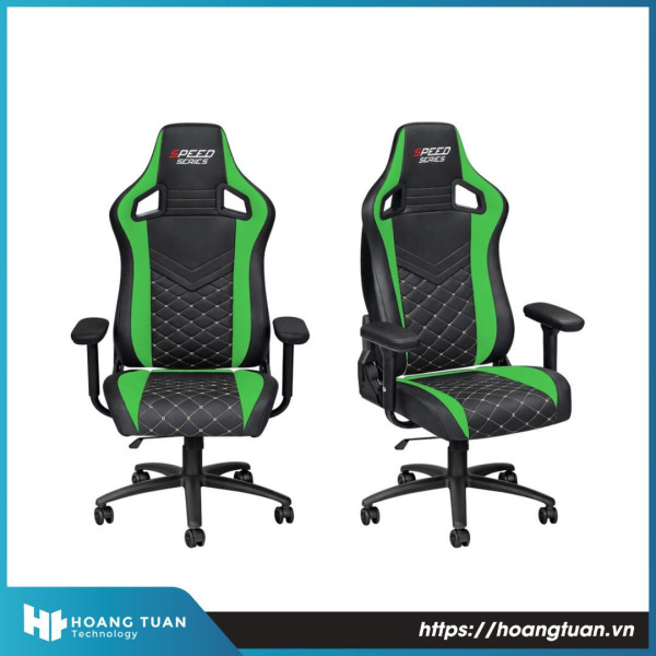 Ghế Gaming – Phòng Net Speed Golden (Chân xoay, lưng ngả)