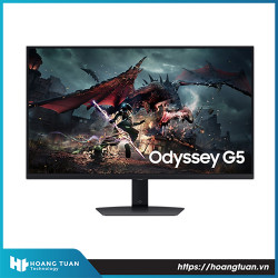 Màn hình gaming SAMSUNG Odyssey G5 G50D LS27DG502EEXXV 27 inch - IPS - 2K - 180Hz - 1ms