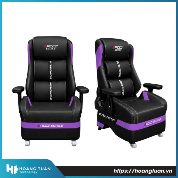 Ghế Sofa Gaming Speed S11 Chân Quỳ Ngả 130° Da Hàn Quốc