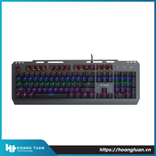 Bàn phím Rapoo GK500 đen (USB/Led rainbowl)