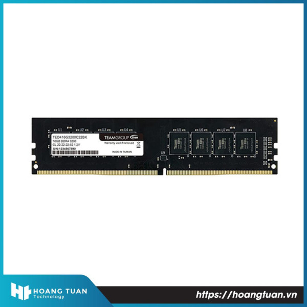 Ram PC Teamgroup ELITE 16GB DDR4 3200Mhz