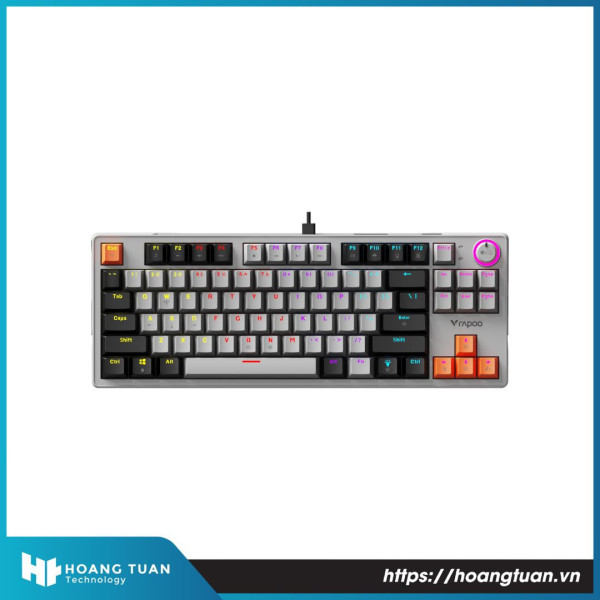 Bàn Phím Cơ Rapoo V501-87 TKL 87 Phím Blue Switch RGB