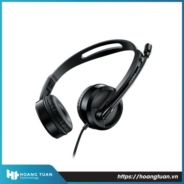Tai Nghe Có Dây Rapoo H100 On-Ear Kèm Mic - Giá Rẻ