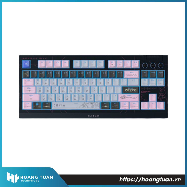 Bàn Phím Cơ Không Dây Razer BlackWidow V4 Tenkeyless HyperSpeed - Wuthering Waves Edition