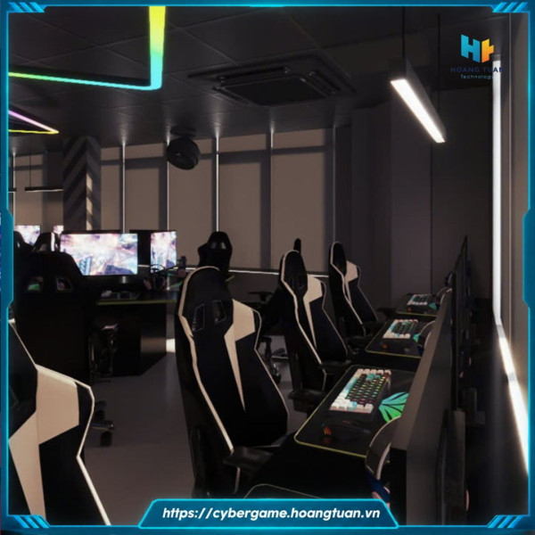 Lắp Đặt Trọn Gói Phòng Game 30PC – Giải Pháp Thiết Kế Và Thi Công Phòng Net 30 Máy