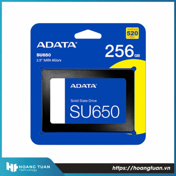 Ổ cứng SSD ADATA SU650 256GB SATA III 2.5