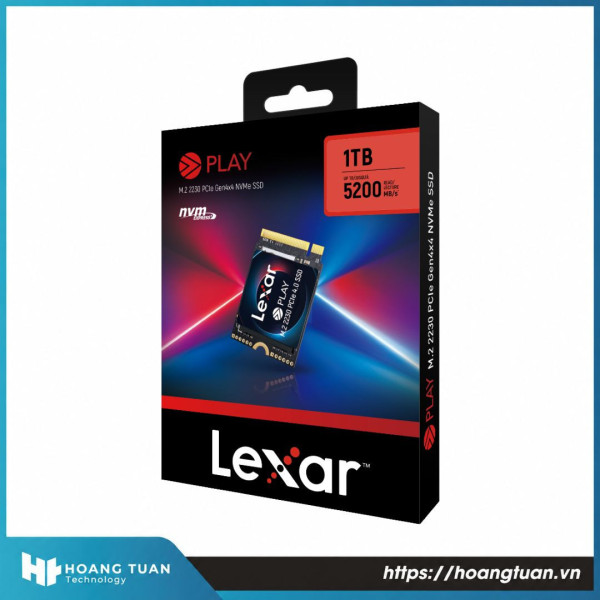 Ổ cứng SSD Lexar PLAY 1TB M.2 2230 PCIe Gen4x4 NVMe