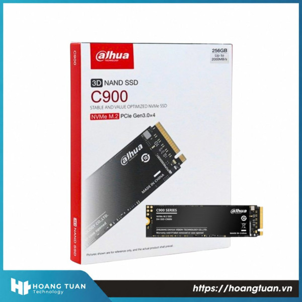 Ổ cứng SSD DAHUA C900 PLUS 256GB M.2 NVMe PCIe Gen3.0x4
