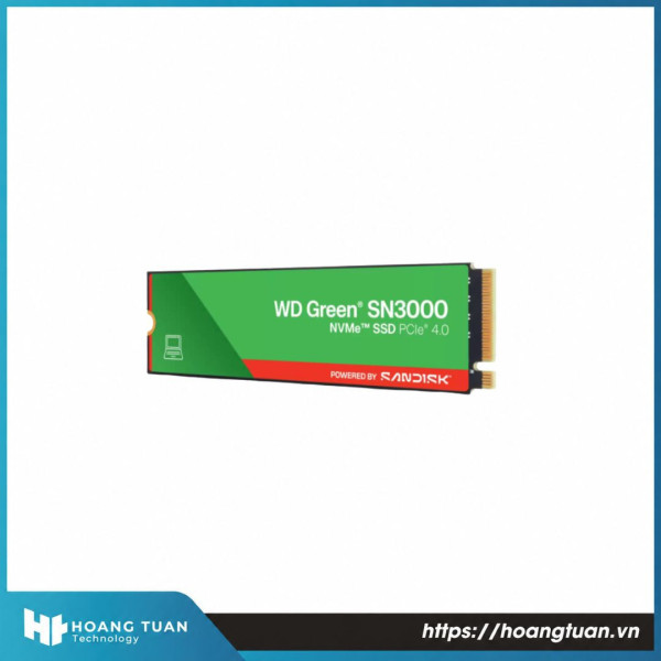 Ổ cứng SSD WD Green SN3000 1TB M.2 NVMe PCIe Gen4x4