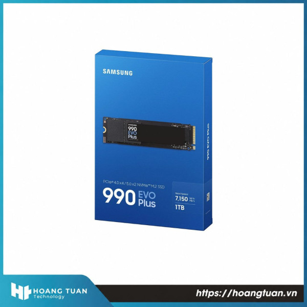 Ổ cứng SSD Samsung 990 EVO Plus 1TB M.2 2280 NVMe PCIe Gen4.0x4/5.0x2