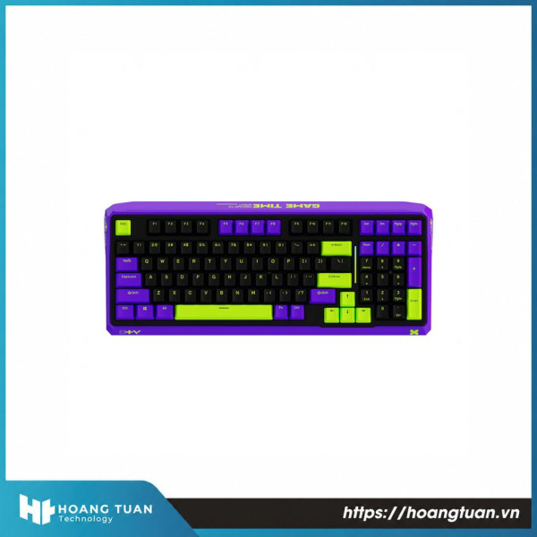 Bàn phím Gaming Rapoo ESK750 Black Purple