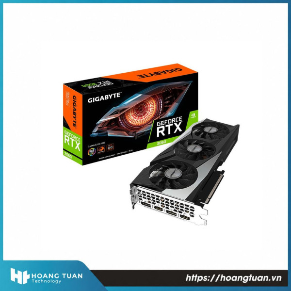 Card màn hình GIGABYTE GeForce RTX 3060 GAMING OC 12G GDDR6