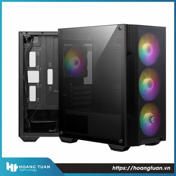 Vỏ Case MSI MAG FORGE M100A (4 Fan ARGB)