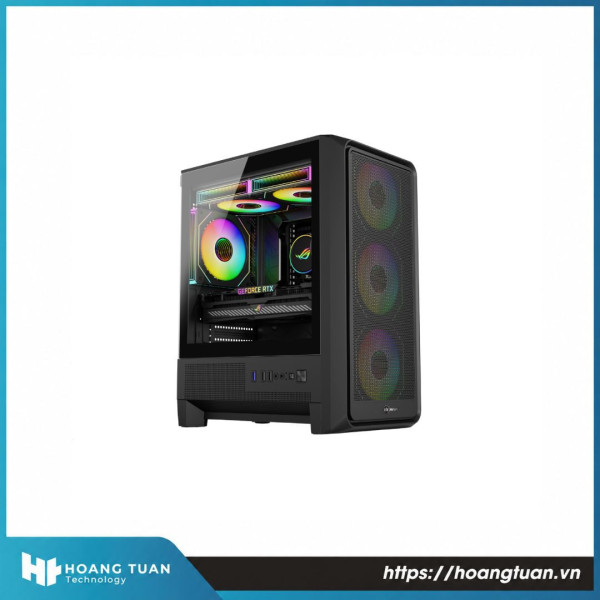 Vỏ Case MIK H2 M-ATX Black