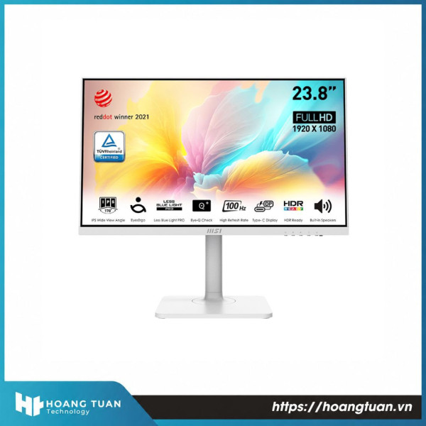 Màn hình MSI Modern MD2412PW 23.8 inch FHD IPS 100Hz USB Type-C