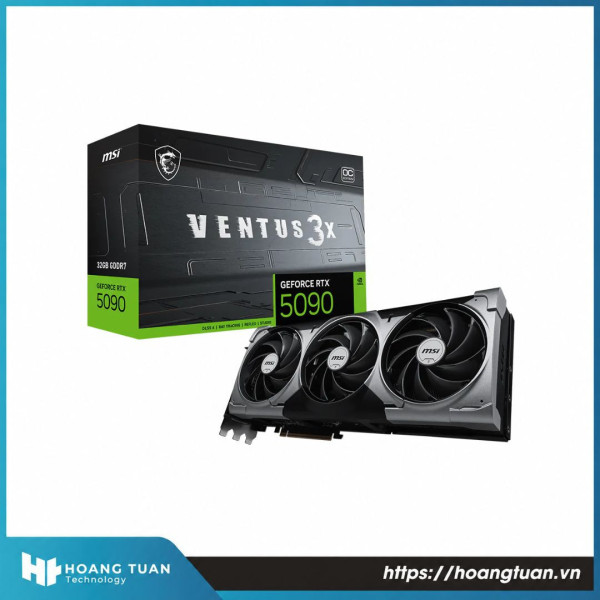 Card màn hình MSI GeForce RTX 5090 32G VENTUS 3X OC GDDR7