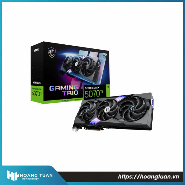 Card màn hình MSI GeForce RTX 5070 Ti 16G GAMING TRIO OC GDDR7